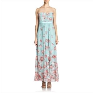‘Amber' Print Georgette Gown